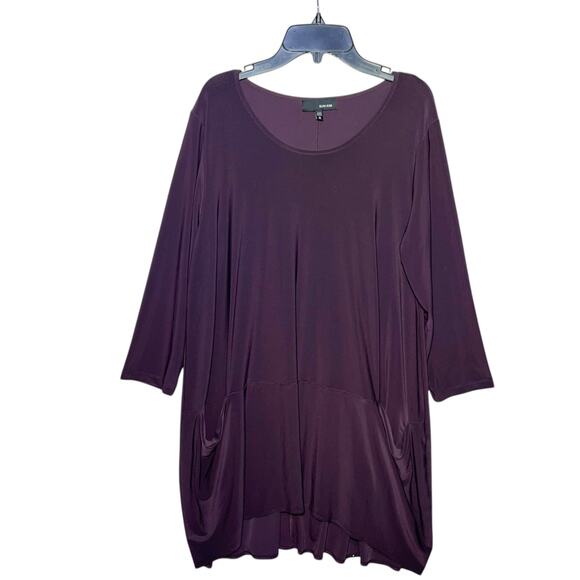 Sun Kim Tops - Sun Kim Tunic Lagenlook Pullover Blouse